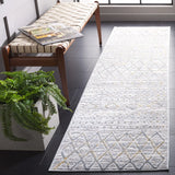 Safavieh Lagoon 2'-2" x 8'-0" Rug in Grey / Gold