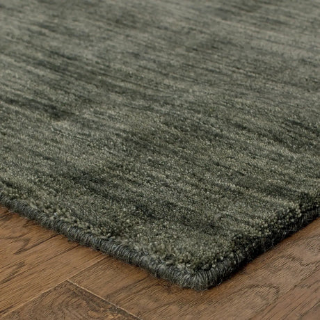 Oriental Weavers Sphinx Aniston 27102 Charcoal / Charcoal Rugs - corner detail