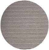 Safavieh Montauk 6'-0" x 6'-0" Rug in Ivory / Black
