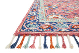 Loloi Zharah Zr-03 Rose / Denim Rugs - rug corner