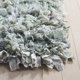 Safavieh Rio Shag 4'-0" x 6'-0" Rug in Light Green