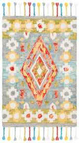 Safavieh Aspen 2'-0" x 3'-0" Rug in Grey / Red