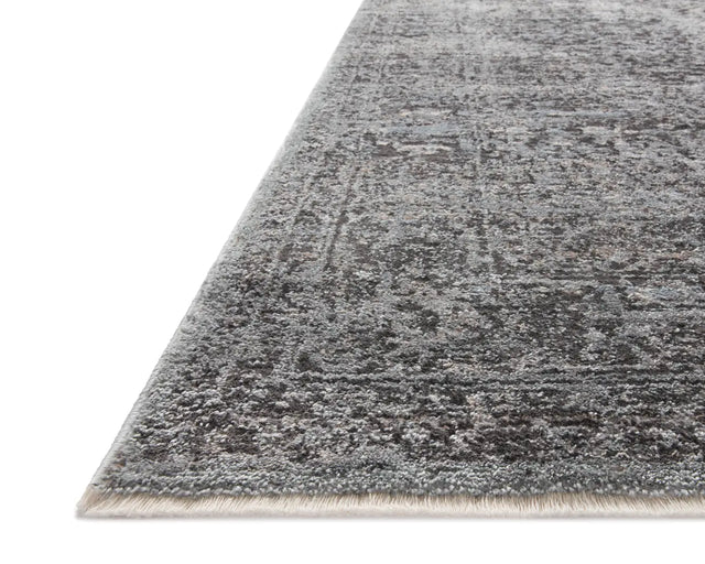 Loloi Sonnet Snn-07 Charcoal/Mist Rug - rug corner