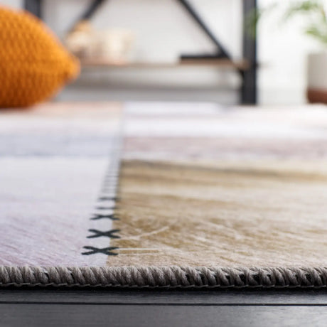 Safavieh Faux Hide 4'-0" x 6'-0" Rug in Beige / Brown