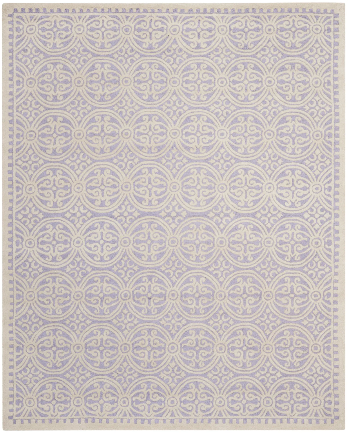 Safavieh Cambridge 10'-0" x 14'-0" Rug in Lavander / Ivory