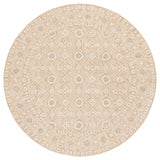 Safavieh Micro-Loop 5'-0" x 5'-0" Rug in Gold / Ivory