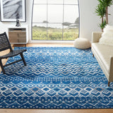Safavieh Amsterdam 10'-0" x 14'-0" Rug in Navy / Beige