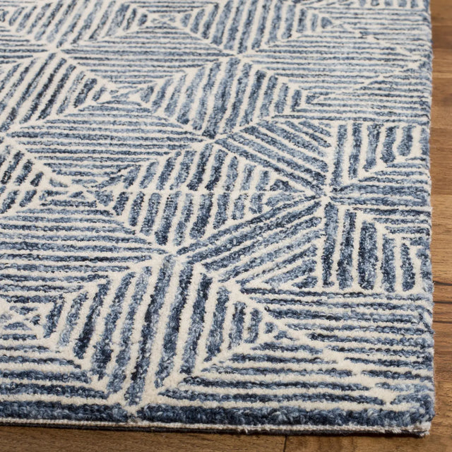 Safavieh Abstract 5'-0" x 8'-0" Rug in Blue / Ivory