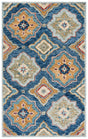 Safavieh Suzani 4'-0" x 6'-0" Rug in Navy / Green
