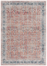 Safavieh Vintage Tabriz 4'-0" x 6'-0" Rug in Rust / Blue