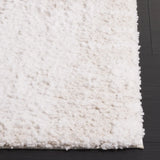 Safavieh Rumi Shag 4'-0" x 6'-0" Rug in Ivory / Light Beige