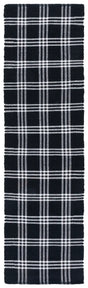 Safavieh Montauk 2'-3" x 8'-0" Rug in Black / Ivory