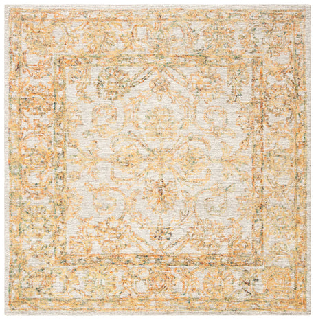 Safavieh Abstract 6'-0" x 6'-0" Rug in Beige / Gold