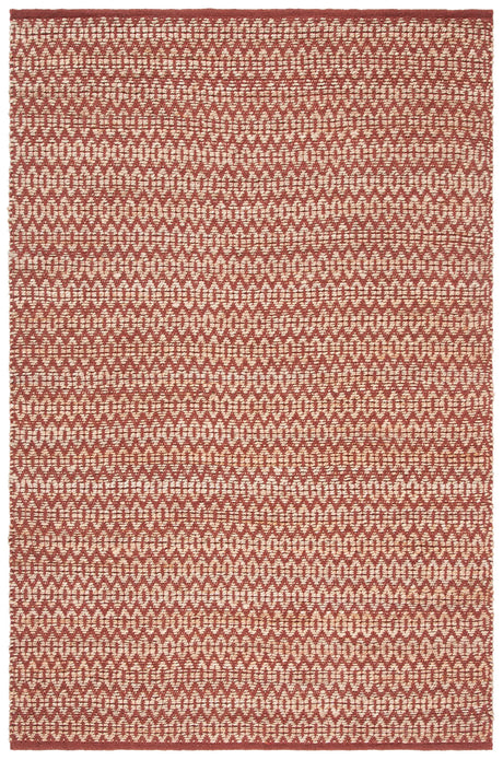 Safavieh Natural Fiber 4'-0" x 6'-0" Rug in Natural / Rust