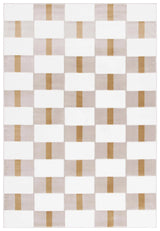 Safavieh Groove 4'-0" x 6'-0" Rug in Ivory / Gold