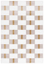 Safavieh Groove 4'-0" x 6'-0" Rug in Ivory / Gold