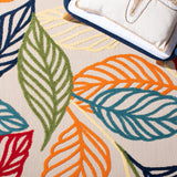 Safavieh Cabana 4'-5" x 6'-5" Rug in Ivory / Green