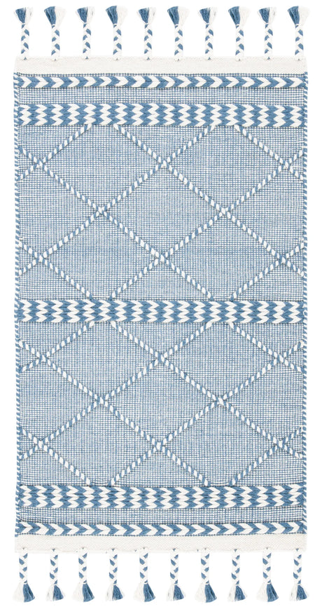 Safavieh Casablanca 3'-0" x 5'-0" Rug in Blue / Ivory