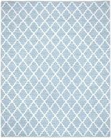 Safavieh Montauk 10'-0" x 14'-0" Rug in Light Blue / Ivory