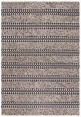 Safavieh Natura 3'-0" x 5'-0" Rug in Black / Ivory