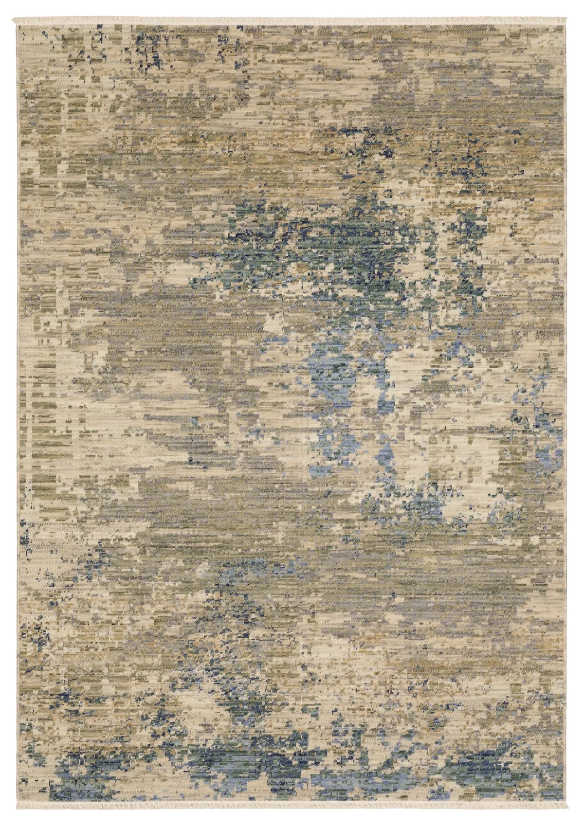 Oriental Weavers Sphinx SOLERI SOL07 Beige Abstract Rugs - main flat
