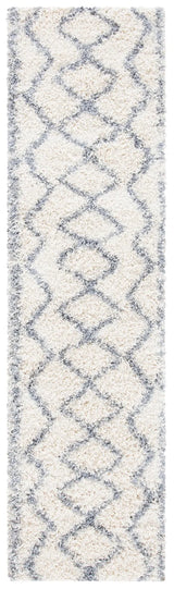 Safavieh Venus Shag 600 2'-2" x 8'-0" Rug in Ivory / Grey
