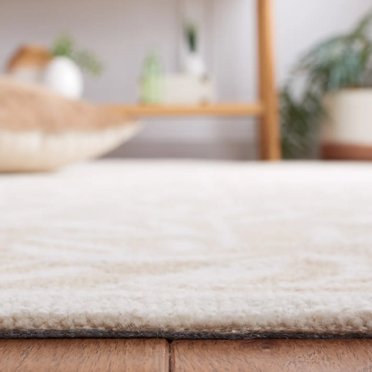 Safavieh Jardin 4'-0" x 6'-0" Rug in Beige / Ivory