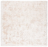Safavieh Shag 7'-0" x 7'-0" Rug in Ivory