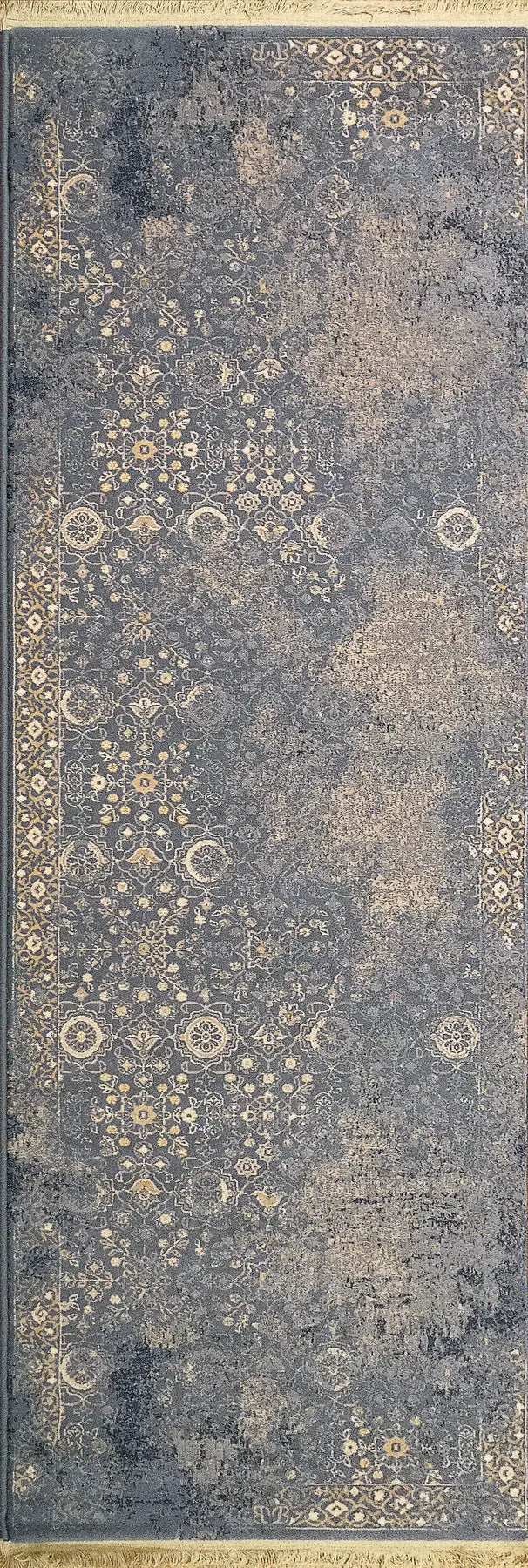 Dynamic Rugs Brilliant 72403 Blue Rugs - Runner