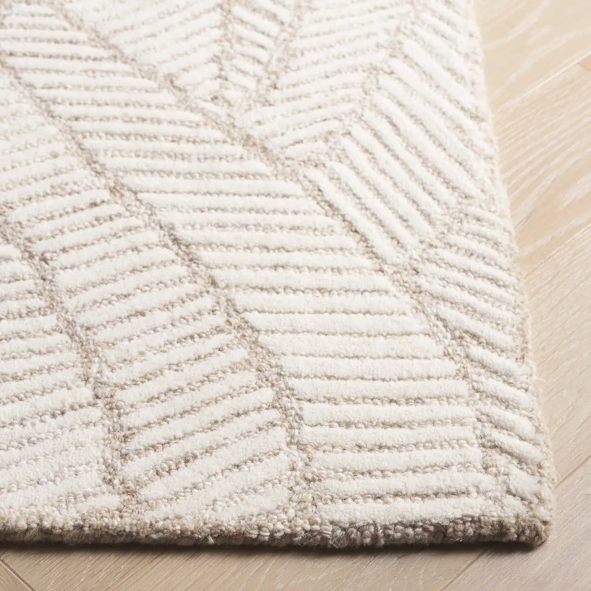 Safavieh Ebony 4'-0" x 6'-0" Rug in Beige / Ivory