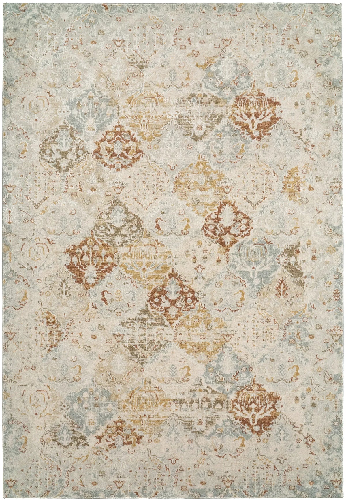 Dynamic Rugs Annalise 7602 Beige/Multi Rug - Rectangular