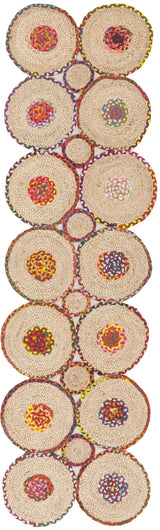 Safavieh Cape Cod 2'-3" x 8'-0" Rug in Red / Natural