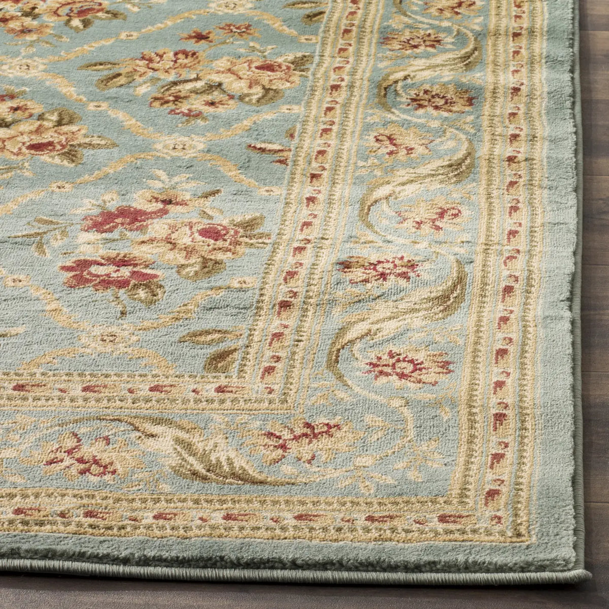 Safavieh Lyndhurst 5'-3" x 7'-6" Rug in Blue / Blue