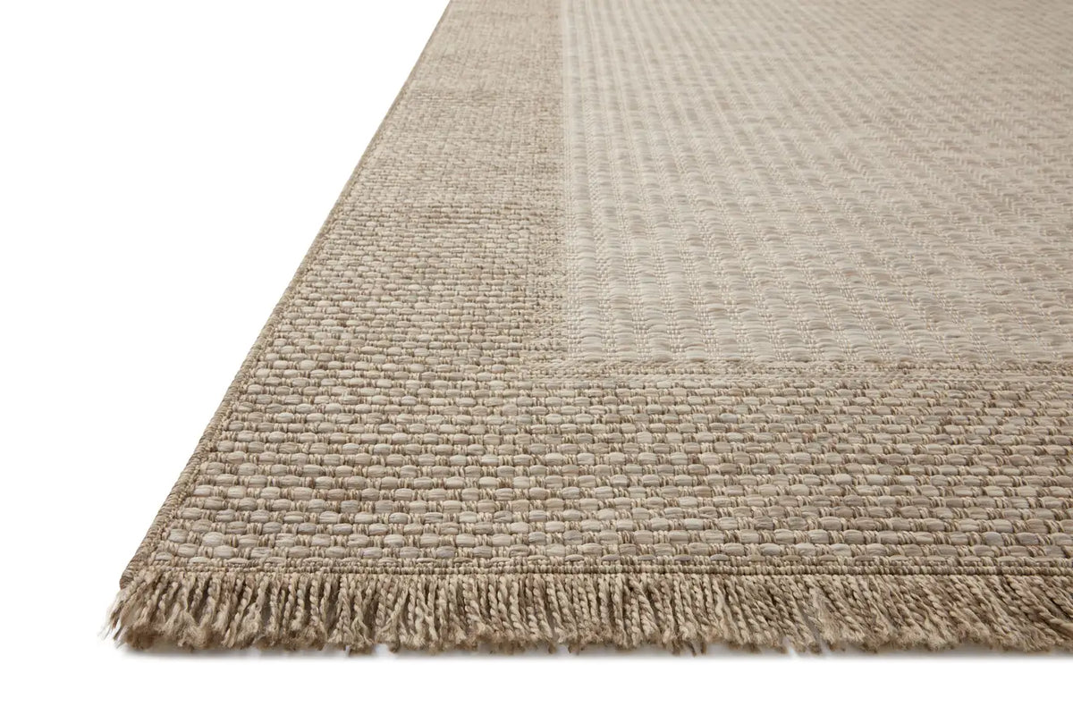 Loloi Dawn Daw-06 Natural Rug - rug corner
