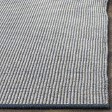 Safavieh Montauk 5'-0" x 8'-0" Rug in Ivory / Navy