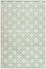 Safavieh Mosaic 4'-0" x 6'-0" Rug in Cream / Aqua