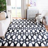 Safavieh Dip Dye 10'-0" x 14'-0" Rug in Ivory / Graphite