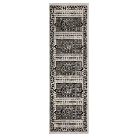 Oriental Weavers Sphinx Chamberlain CH01G Charcoal Rugs - runner
