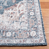Safavieh Classic Vintage 4'-0" x 6'-0" Rug in Light Blue / Rust