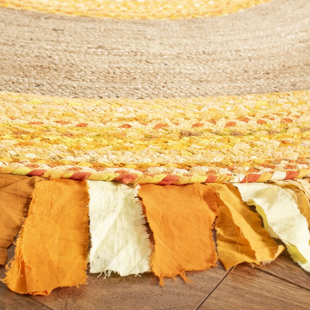 Safavieh Cape Cod 6'-0" x 6'-0" Rug in Gold / Natural