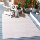 Safavieh Courtyard 4'-0" x 5'-7" Rug in Ivory / Pink