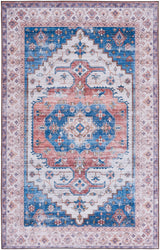 Safavieh Tucson 4'-0" x 6'-0" Rug in Beige / Blue