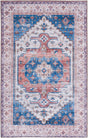 Safavieh Tucson 4'-0" x 6'-0" Rug in Beige / Blue