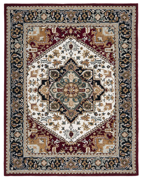 Safavieh Heritage 10'-0" x 14'-0" Rug in Ivory / Red