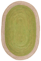 Safavieh Natural Fiber 5'-0" x 8'-0" Rug in Green / Natural