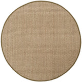 Safavieh Natural Fiber 6'-0" x 6'-0" Rug in Natural / Olive