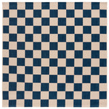 Safavieh Courtyard 6'-7" x 6'-7" Rug in Navy / Beige