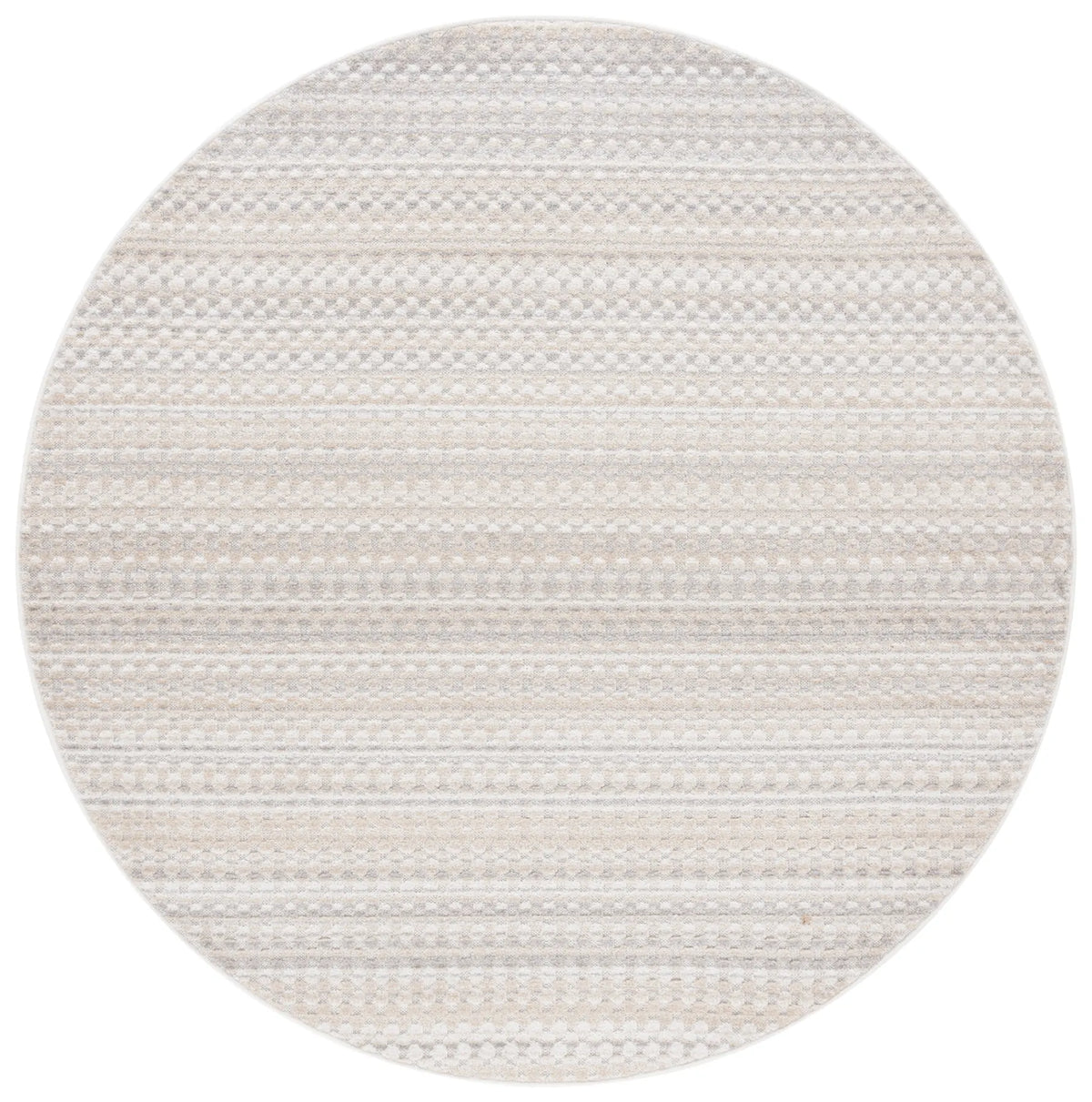 Safavieh Stella 6'-7" x 6'-7" Rug in Beige / Grey