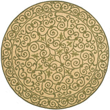 Safavieh Chelsea 5'-6" x 5'-6" Rug in Yellow / Light Green