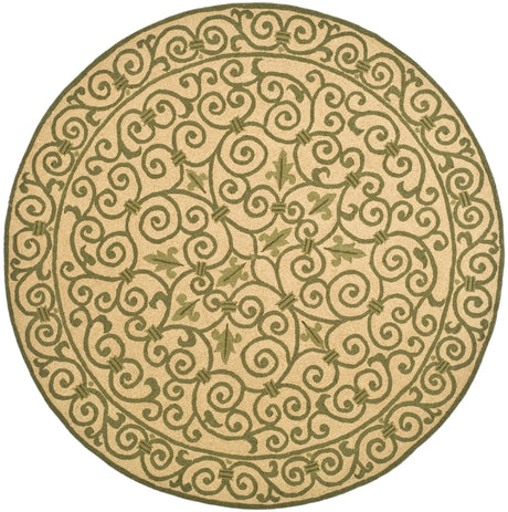 Safavieh Chelsea 5'-6" x 5'-6" Rug in Yellow / Light Green